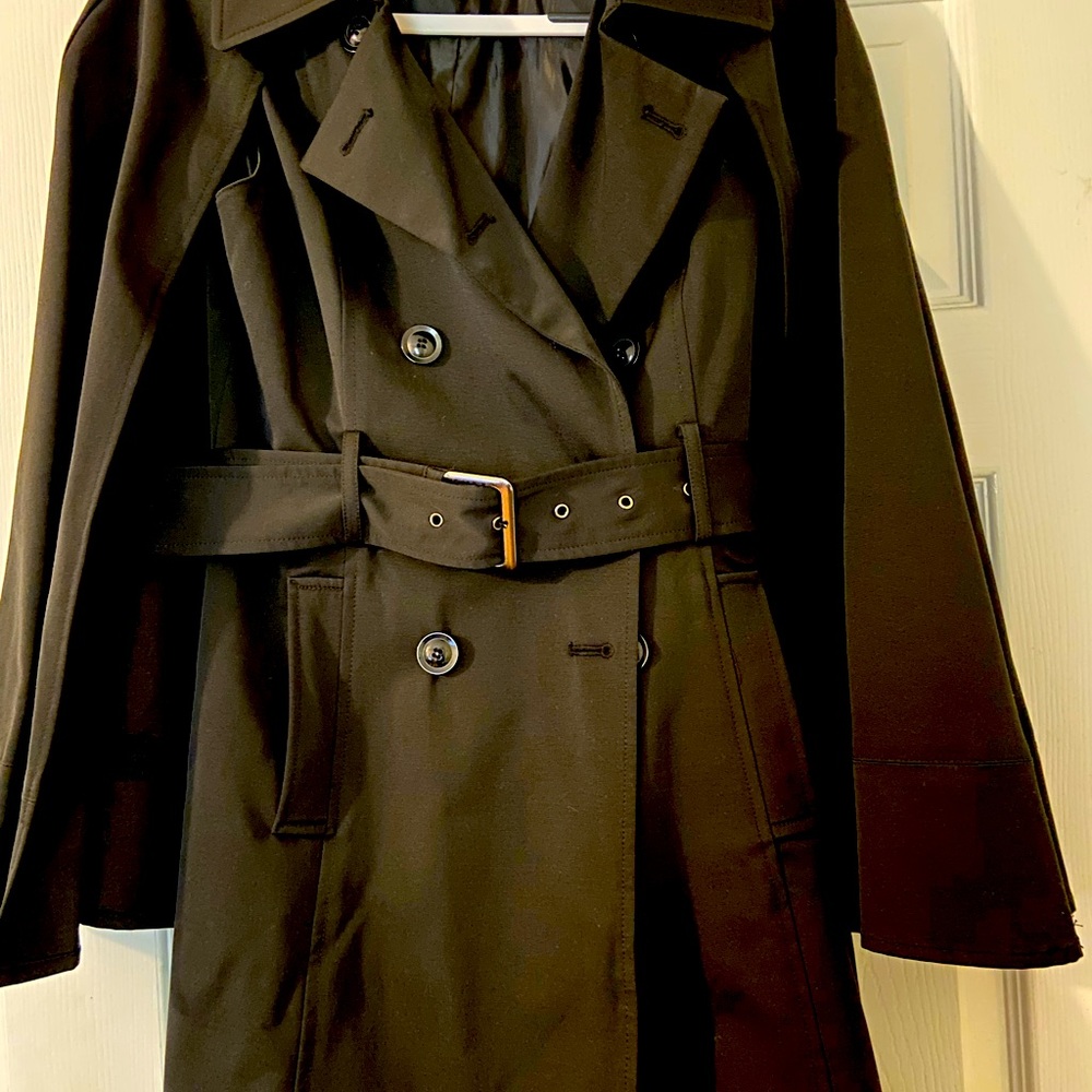 Black Cape Rain Jacket